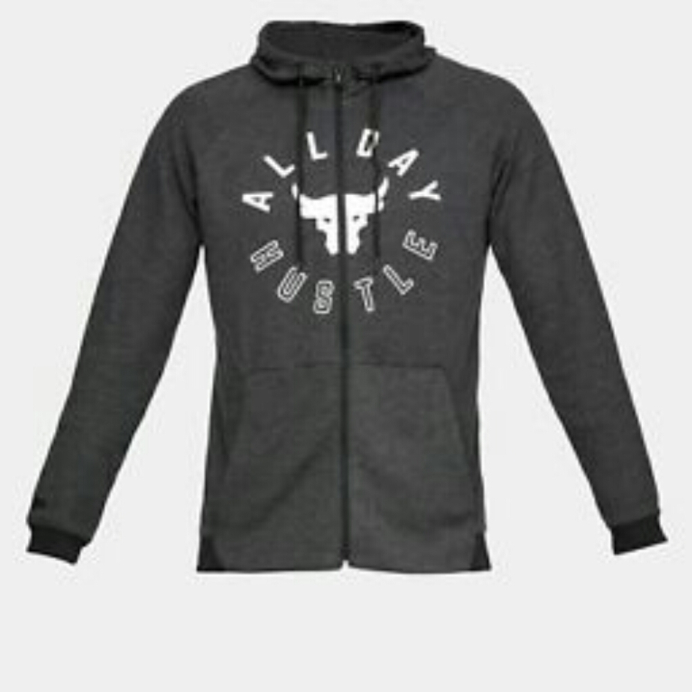 Men Under Armour Project Rock AllDay Hustle Hoodie Size XL